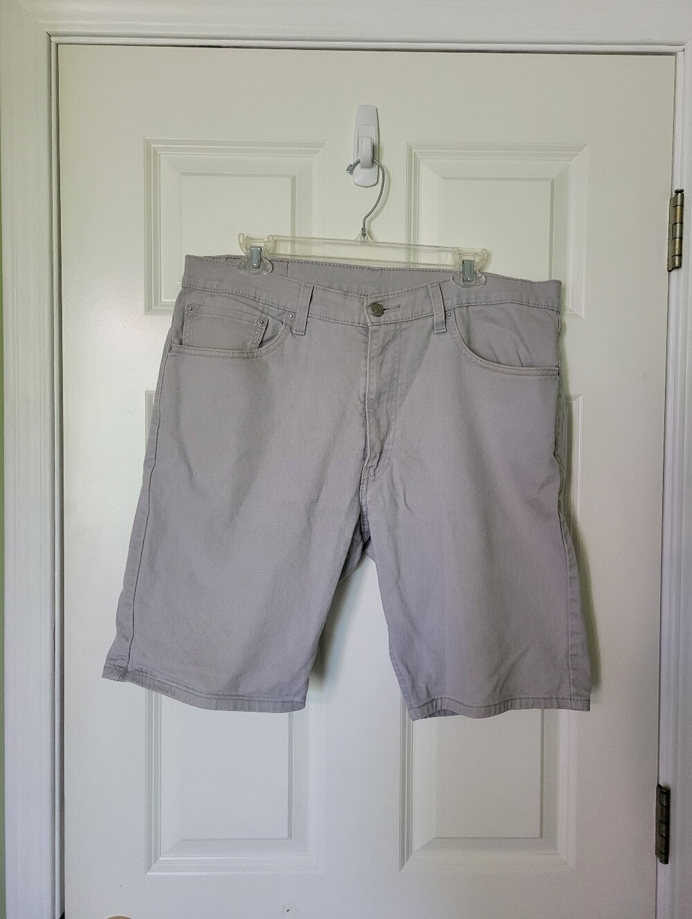 Levi's Light Gray Men's Denim Shorts